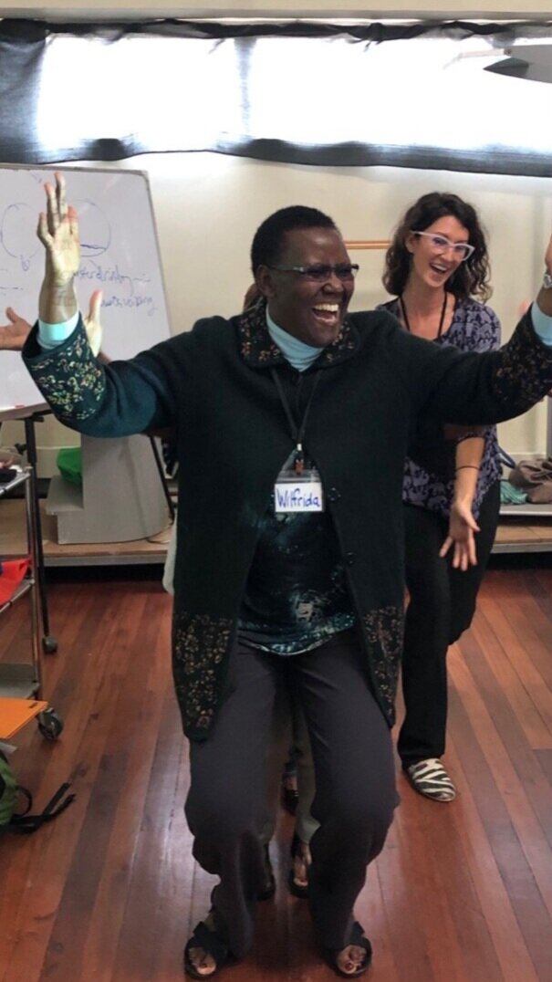 Sherine Aubert in Africa, Pelvic Floor Physical Therapy Humanitarian Efforts