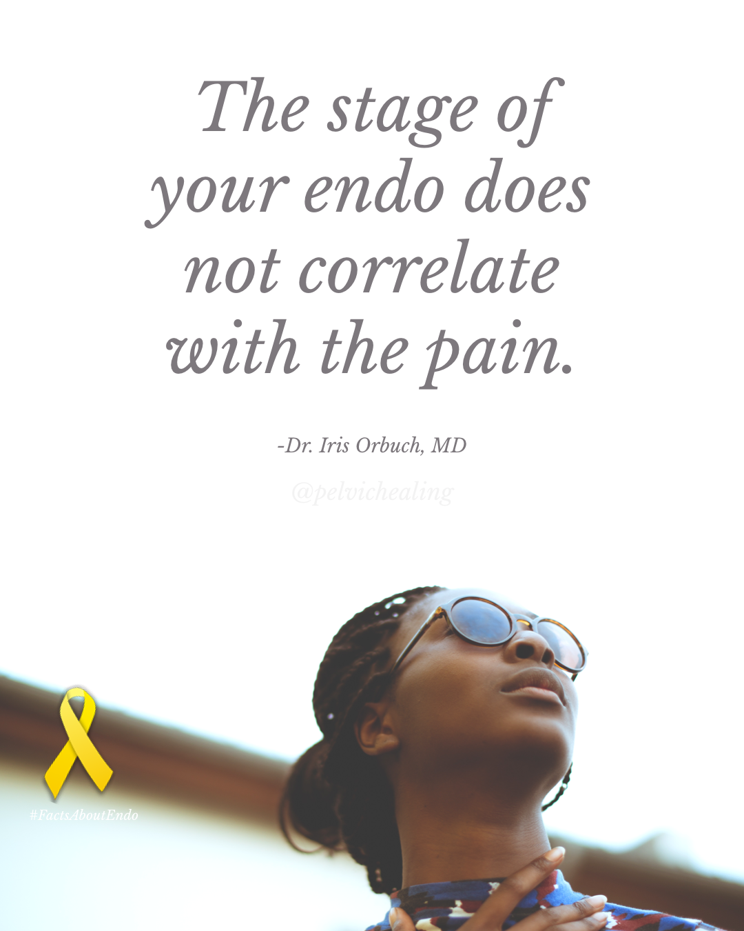 Stage of endometriosis does not correlate with pain, research shows.